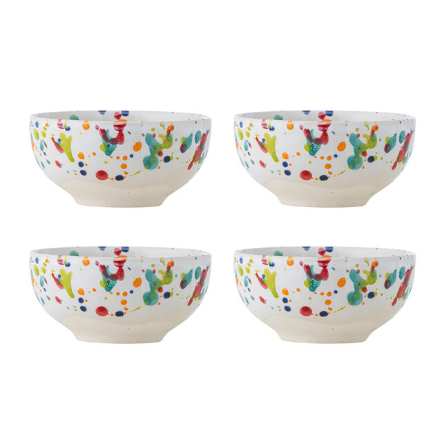 Bloomingville Freckles bowls set of 4 pieces - 82072508