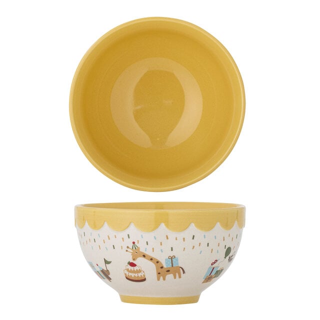 Bloomingville Mini Celebrate schaaltjes geel set van 6 stuks - 82063156