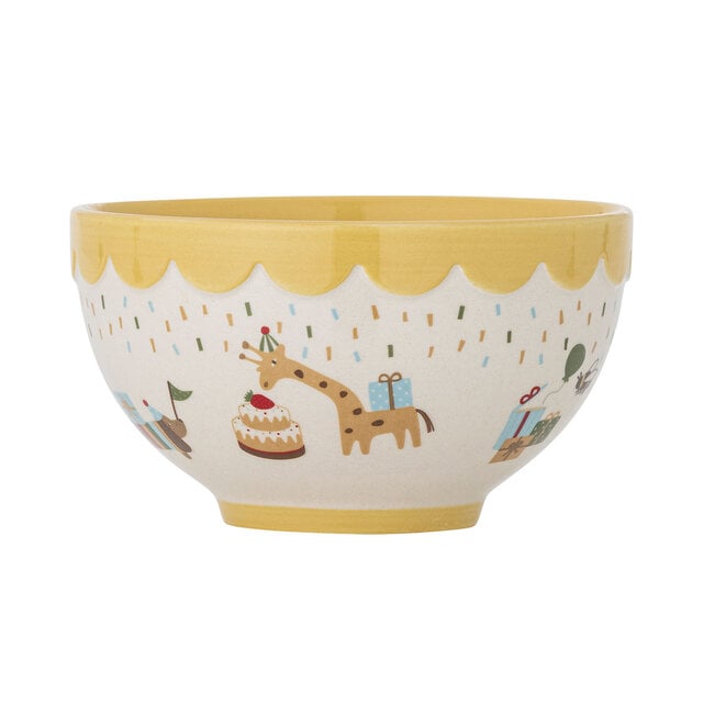 Bloomingville Mini Celebrate schaaltjes geel set van 6 stuks - 82063156