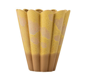 Bloomingville Vase Penn jaune