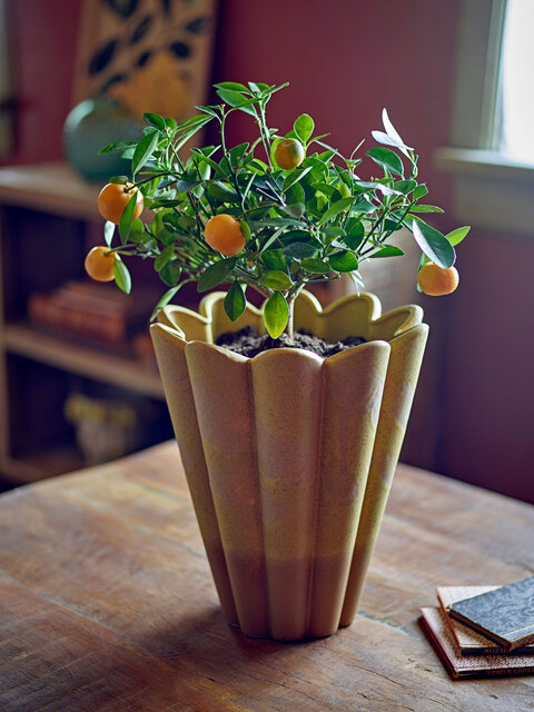 Bloomingville Penn vase gul - 82072438