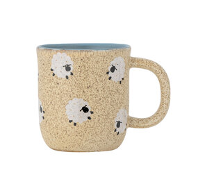 Bloomingville Mini Ensemble de 6 mugs Dolly naturels