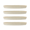 Bloomingville Hadden borden groen set van 4 stuks - 82072613 Bloomingville Hadden borden groen set van 4 stuks - 82072613