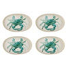Bloomingville Hadden borden groen set van 4 stuks - 82072613 Bloomingville Hadden borden groen set van 4 stuks - 82072613