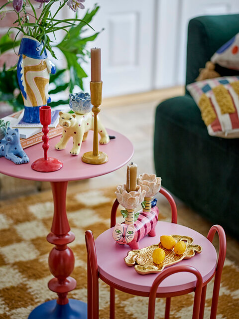 Bloomingville Table d'appoint Whimsica rouge - 82065077