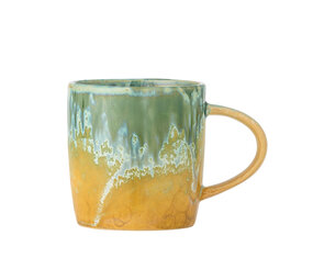 Bloomingville Milani mokken groen set van 6 stuks Bloomingville Milani mokken groen set van 6 stuks