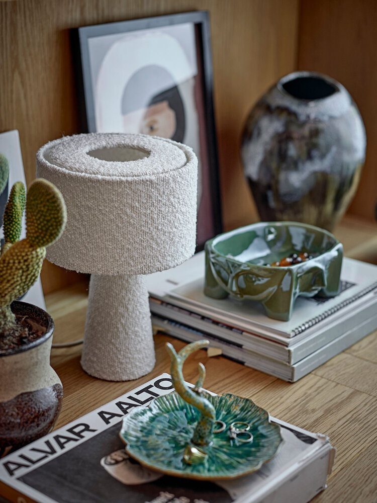 Bloomingville Lámpara de mesa Emmie blanca - 82068675