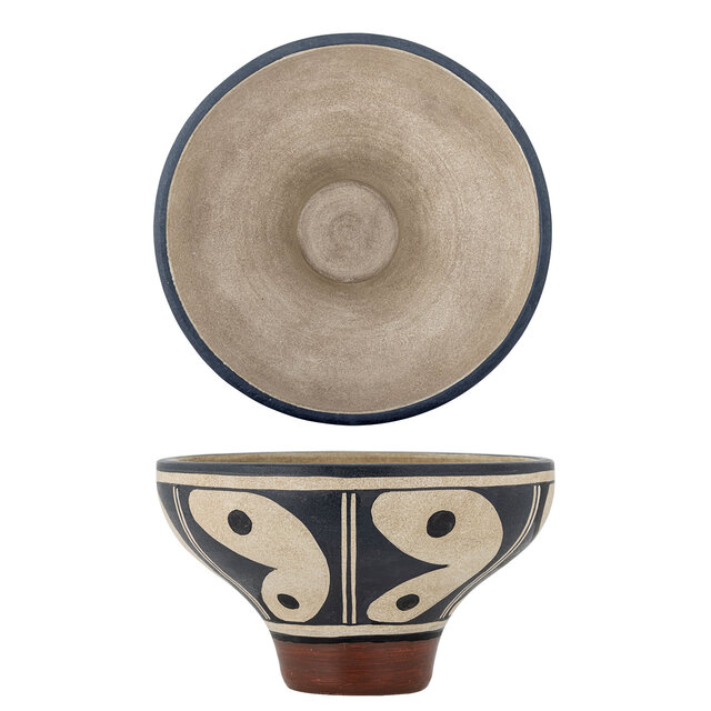 Bloomingville Cuenco decorativo Elfrida negro - 82072488