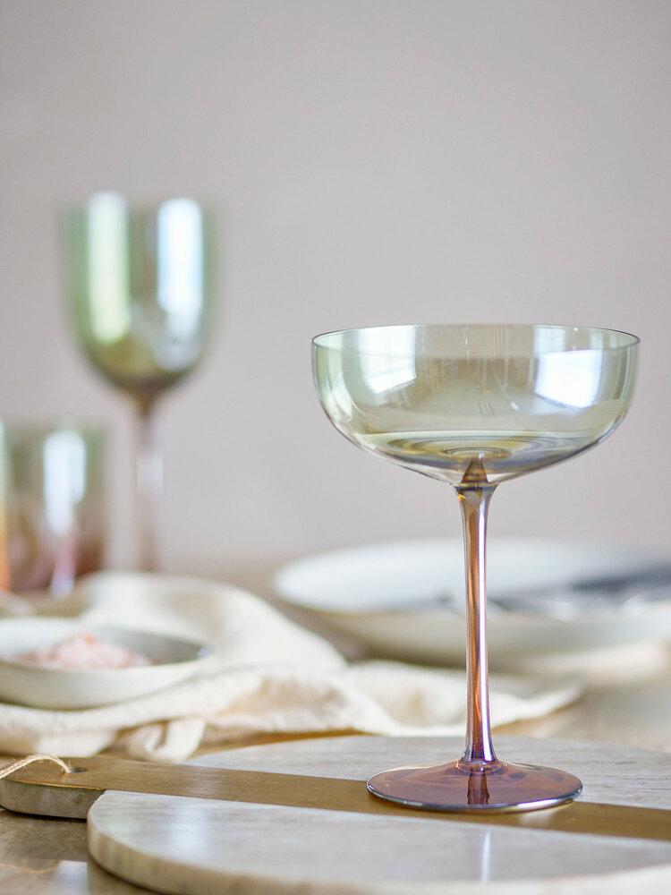 Bloomingville Bicchieri da cocktail Aston in bronzo, set da 4 - 82072593 Bloomingville Bicchieri da cocktail Aston in bronzo, set da 4 - 82072593