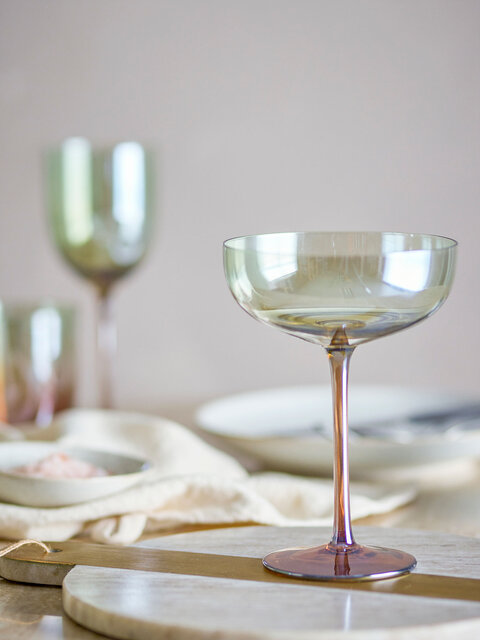 Bloomingville Bicchieri da cocktail Aston in bronzo, set da 4 - 82072593 Bloomingville Bicchieri da cocktail Aston in bronzo, set da 4 - 82072593