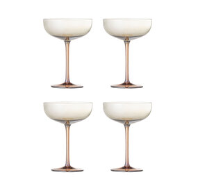 Bloomingville Aston cocktailglas brons set med 4 delar Bloomingville Aston cocktailglas brons set med 4 delar
