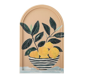 Bloomingville Limone wanddecoratie geel Bloomingville Limone wanddecoratie geel