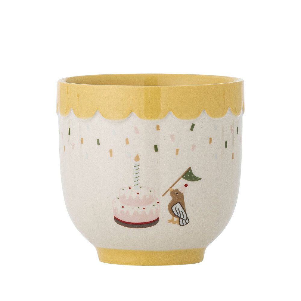 Bloomingville Mini Celebrate mugs yellow set of 6 pieces - 82063088 Bloomingville Mini Celebrate mugs yellow set of 6 pieces - 82063088