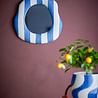 Bloomingville Travis mirror blue - 82063004 Bloomingville Travis mirror blue - 82063004