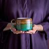 Bloomingville Ensemble de 4 mugs Sheen verts - 82072525 Bloomingville Ensemble de 4 mugs Sheen verts - 82072525