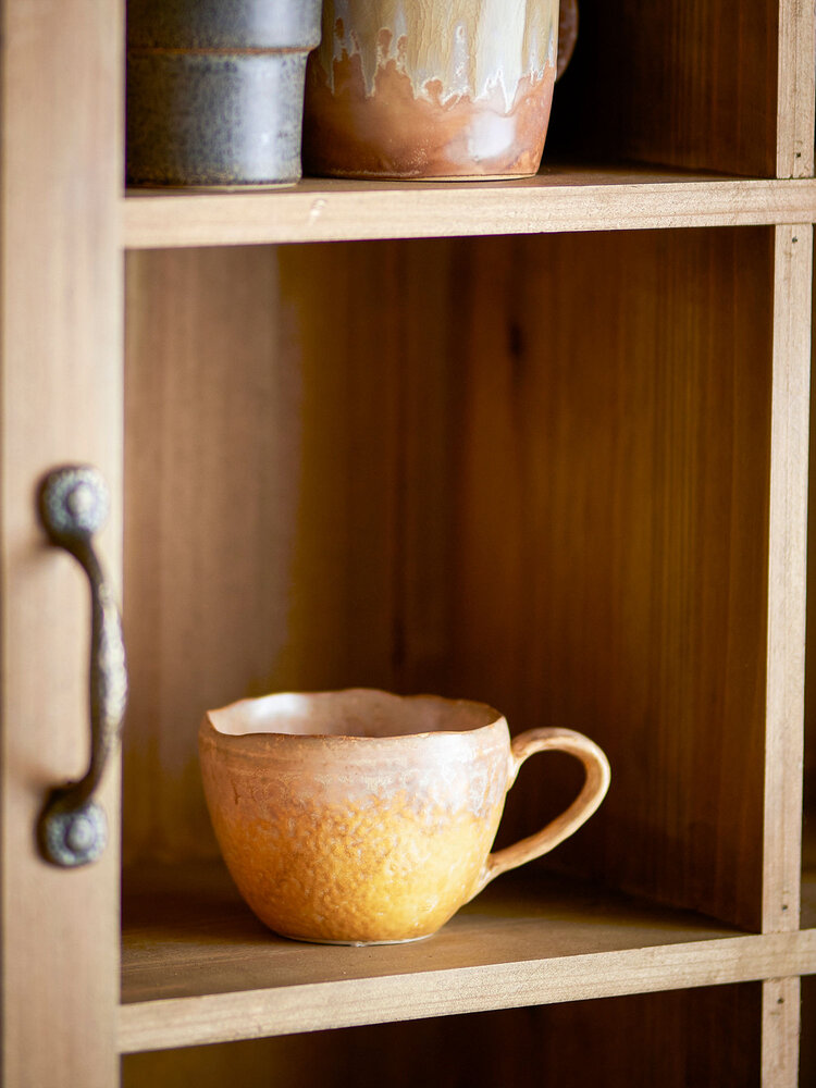 Bloomingville Milani muggar gula set med 6 delar - 82072533 Bloomingville Milani muggar gula set med 6 delar - 82072533