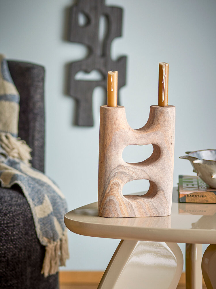 Bloomingville Candelabro Lodi natural - 82068574 Bloomingville Candelabro Lodi natural - 82068574