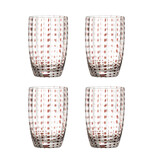 Bloomingville Vasos Brinley marrones, juego de 4 piezas - 82072203