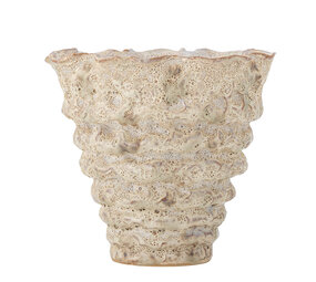 Bloomingville Vaso da fiori Colleen bianco