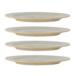 Bloomingville Hadden tallrikar gröna Ø27cm set med 4 delar - 82072545 Bloomingville Hadden tallrikar gröna Ø27cm set med 4 delar - 82072545