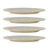 Bloomingville Platos Hadden verdes Ø27cm set de 4 piezas - 82072545 Bloomingville Platos Hadden verdes Ø27cm set de 4 piezas - 82072545