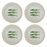 Bloomingville Platos Hadden verdes Ø27cm set de 4 piezas - 82072545 Bloomingville Platos Hadden verdes Ø27cm set de 4 piezas - 82072545