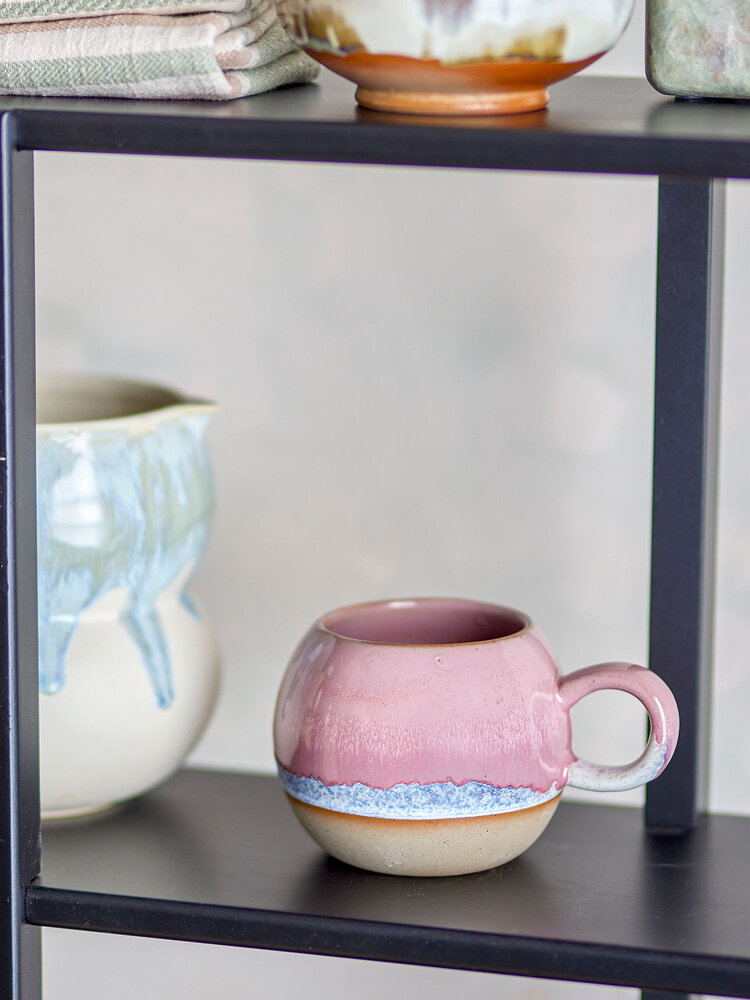 Bloomingville Ensemble de 4 mugs Paula rose/bleu - 82072660