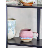 Bloomingville Paula Tassen rosa/blau 4er Set - 82072660