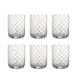 Bloomingville Havin glazen set van 6 stuks - 82061779 Bloomingville Havin glazen set van 6 stuks - 82061779