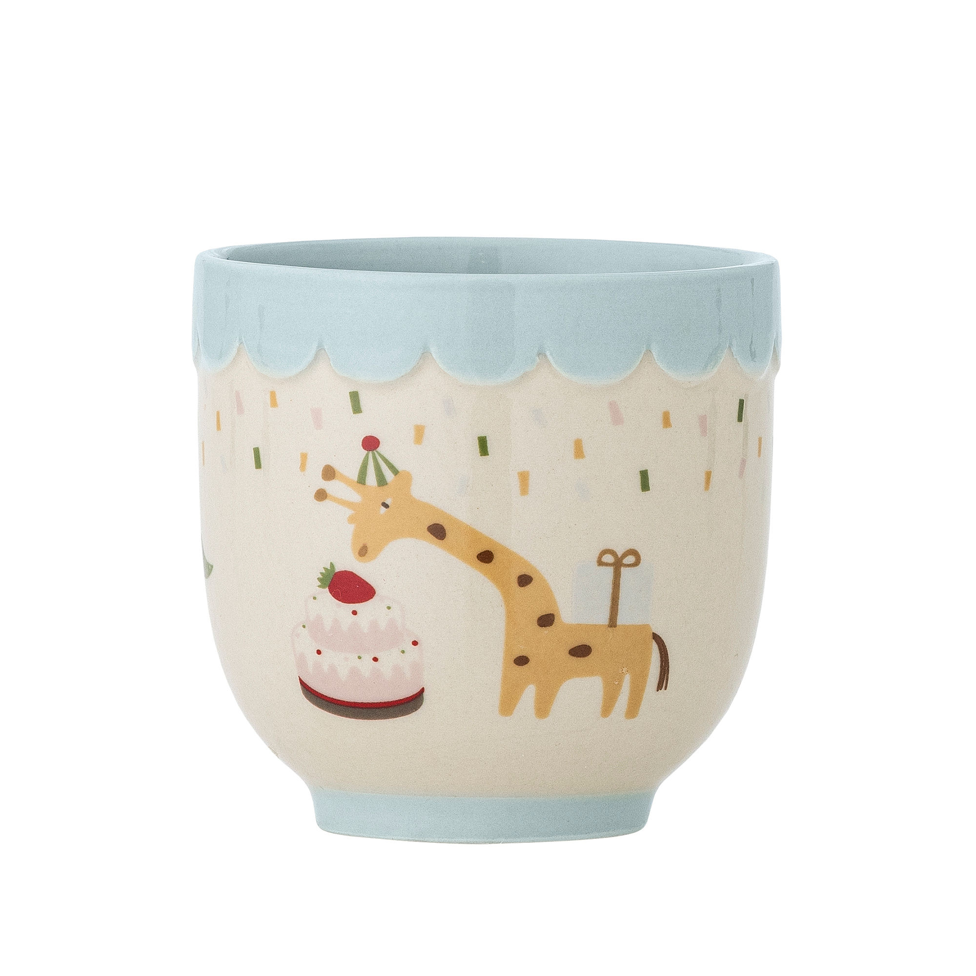 Bloomingville Mini Celebrate mokken blauw set van 6 stuks - 82063087