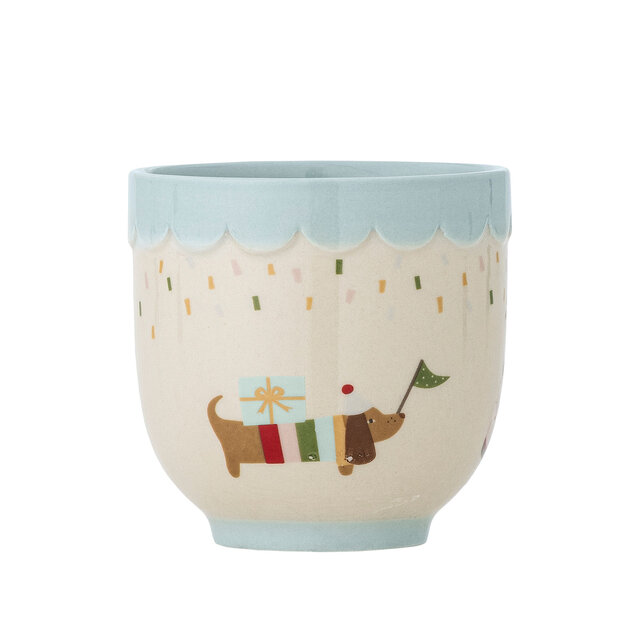 Bloomingville Mini Celebrate mugs blue set of 6 pieces - 82063087 Bloomingville Mini Celebrate mugs blue set of 6 pieces - 82063087