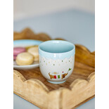 Bloomingville Mini Set di 6 tazze blu Celebrate - 82063087 Bloomingville Mini Set di 6 tazze blu Celebrate - 82063087