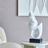 Bloomingville Objet de décoration Alistair blanc - 82072487 Bloomingville Objet de décoration Alistair blanc - 82072487