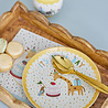 Bloomingville Mini Celebrate borden geel set van 6 stuks - 82072665 Bloomingville Mini Celebrate borden geel set van 6 stuks - 82072665