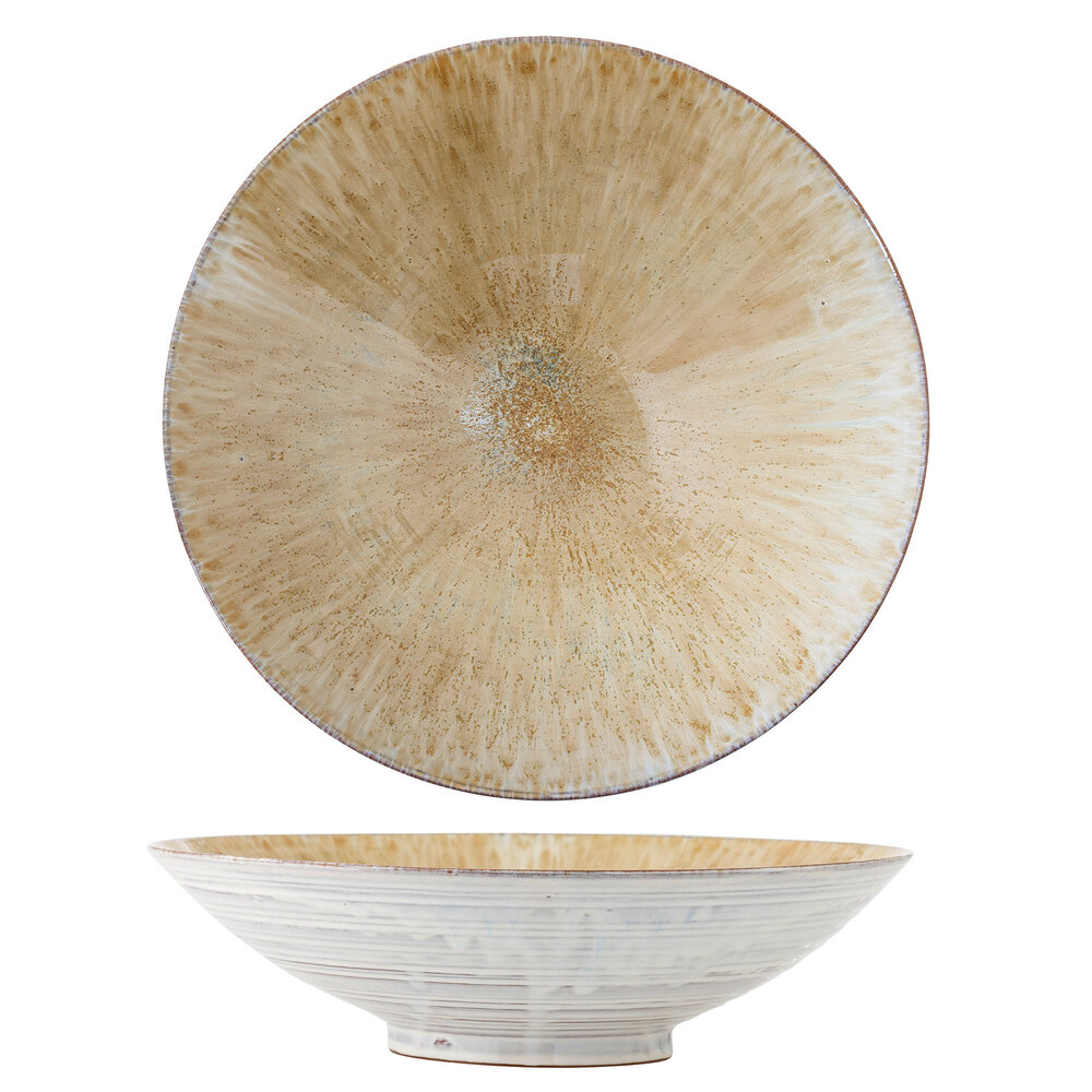 Mesa Central Madera-de-mango Natural-beige Emilio Natural