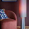 Bloomingville Emmie vloerlamp blauw - 82063033 Bloomingville Emmie vloerlamp blauw - 82063033