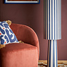Bloomingville Emmie vloerlamp blauw - 82063033 Bloomingville Emmie vloerlamp blauw - 82063033