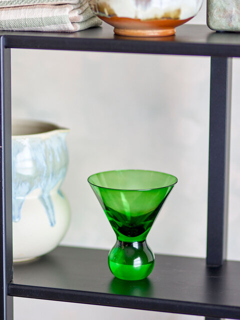 Bloomingville Corliss cocktail glazen groen set van 4 stuks - 82072449
