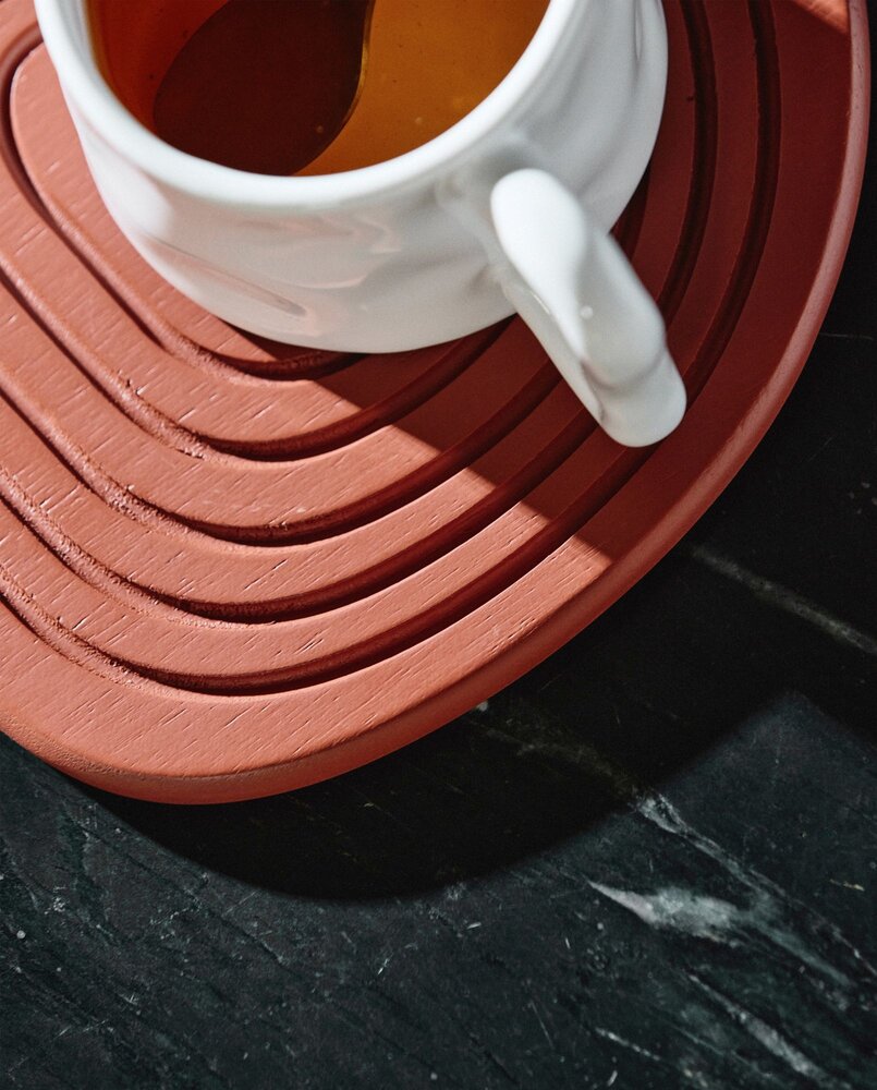 Nordal Enoki coasters rust set of 6 pieces - 7182