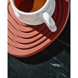 Nordal Sous-verres Enoki rouille, lot de 6 pièces - 7182 Nordal Sous-verres Enoki rouille, lot de 6 pièces - 7182