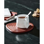 Nordal Sous-verres Enoki rouille, lot de 6 pièces - 7182 Nordal Sous-verres Enoki rouille, lot de 6 pièces - 7182