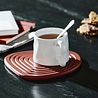 Nordal Enoki coasters rust set of 6 pieces - 7182 Nordal Enoki coasters rust set of 6 pieces - 7182