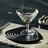Nordal Enoki coasters black set of 6 pieces - 7181 Nordal Enoki coasters black set of 6 pieces - 7181