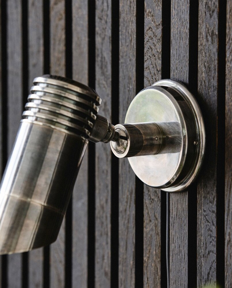 Nordal Bragi outdoor wall lamp silver - 1566 Nordal Bragi outdoor wall lamp silver - 1566