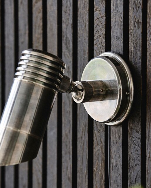 Nordal Bragi outdoor wall lamp silver - 1566 Nordal Bragi outdoor wall lamp silver - 1566