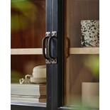 Nordal Armoire murale Viva noire - 2054