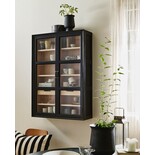 Nordal Armoire murale Viva noire - 2054