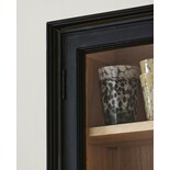 Nordal Armario de pared Viva negro - 2054