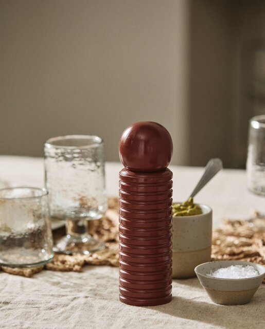 Nordal Ras pepper/salt mill rust - 3705 Nordal Ras pepper/salt mill rust - 3705