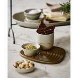 Nordal Grainy cups S beige set of 6 pieces - 57055 Nordal Grainy cups S beige set of 6 pieces - 57055